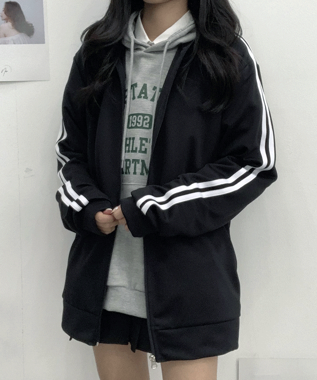[M~L size] 투라인 트랙 집업 자켓 (6color)